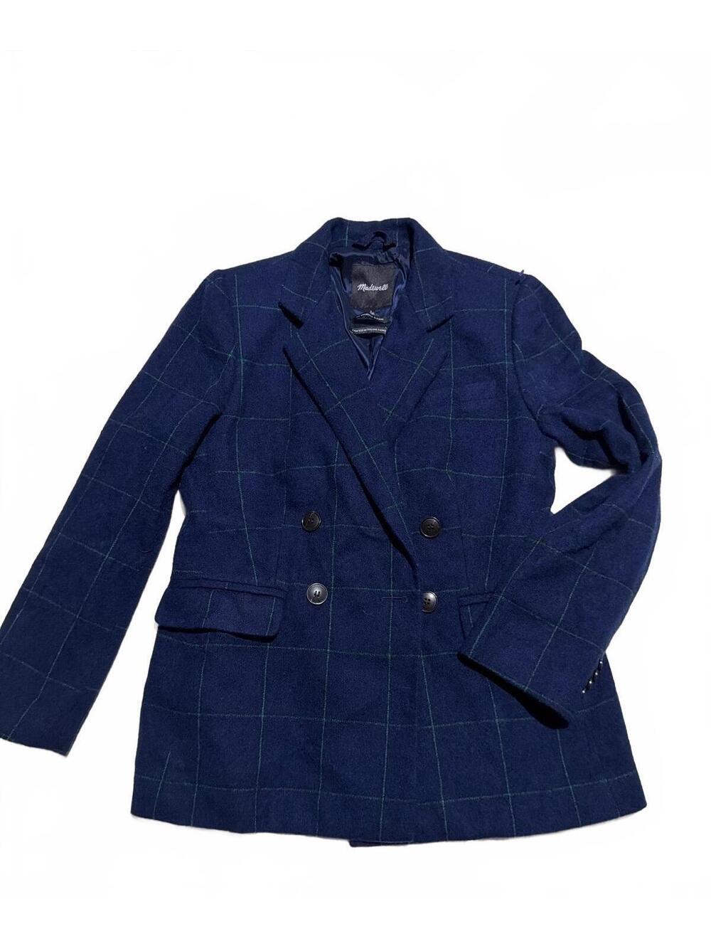 Madewell Women's Navy Blue Rosedale Blazer
